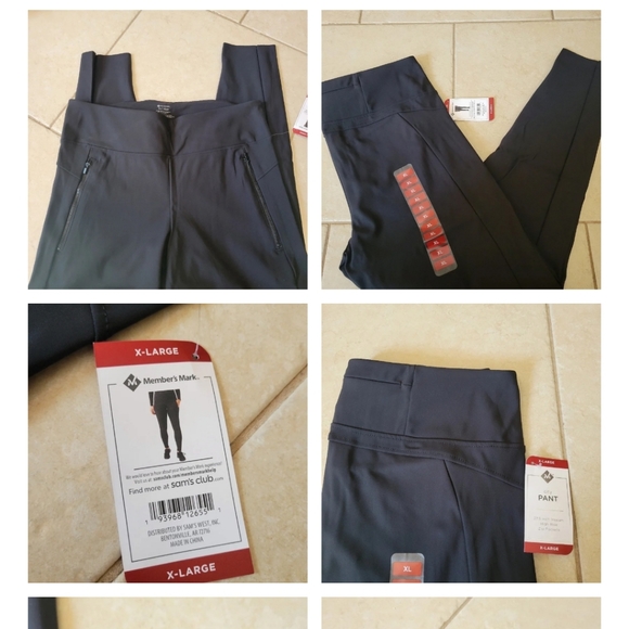 2 PAIRS New Members  pants legging womens  size XL - Picture 5 of 6